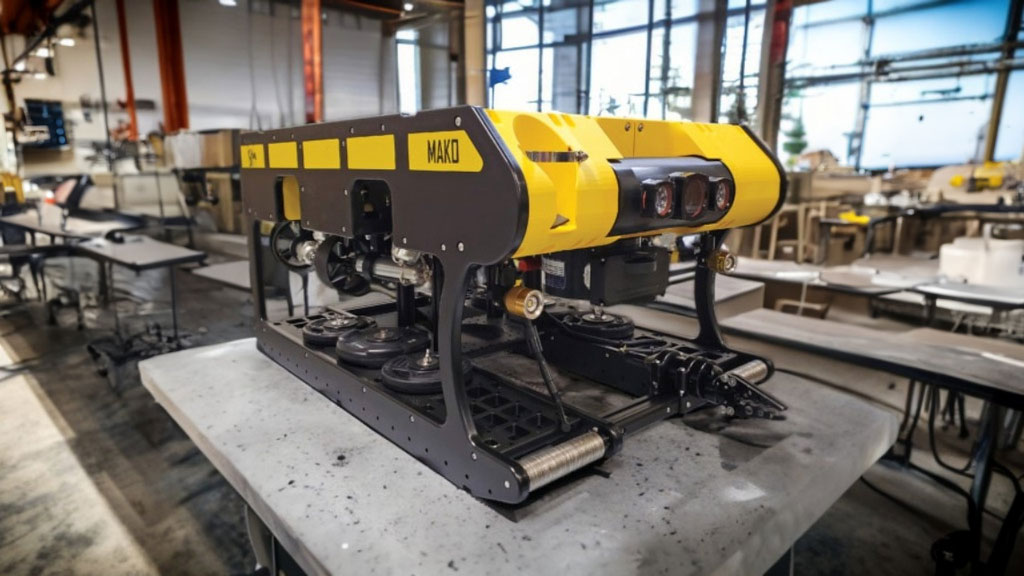 Marine unit sitting on a table.